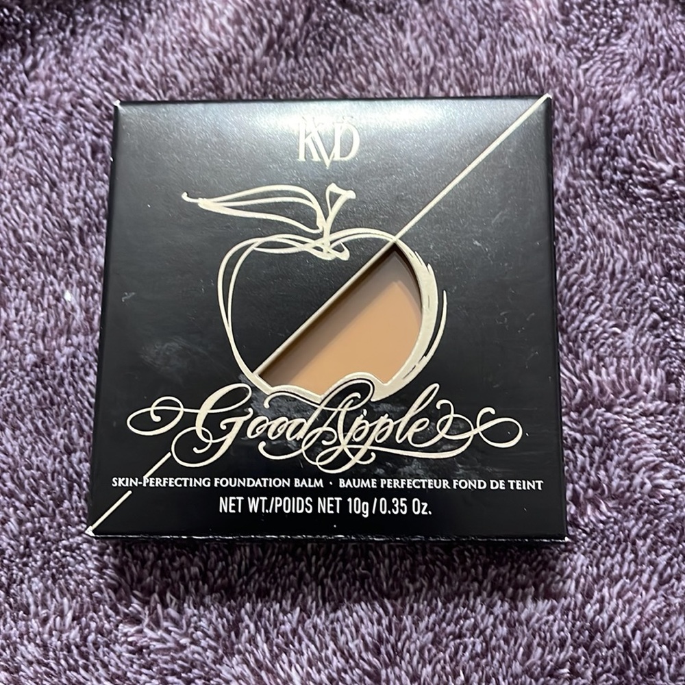 KVD Good Apple Medium 054 Skin-Perfecting Hydrating Foundation Balm - Picture 5 of 7